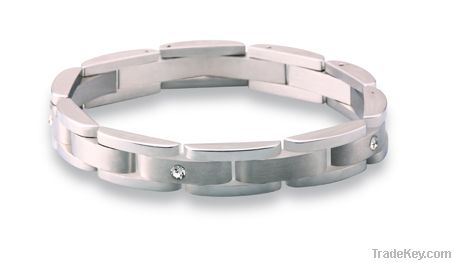 316L Stainless Steel Bracelet Zircon