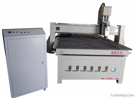 Engraving machine of change the blades straight-line