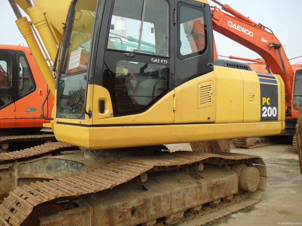 Used PC200-7 Komatsu Excavator