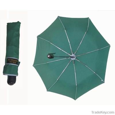 3-fold auto open Umbrella, Made of Metal/Polyest
