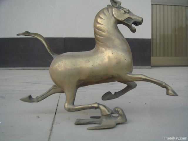horse bronze sculpture