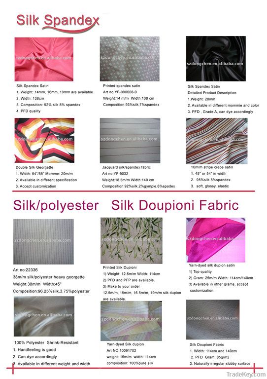 Silk Spandex Satin