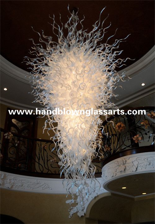 Hotel Decor Modern Blown Glass Chandelier Lighting