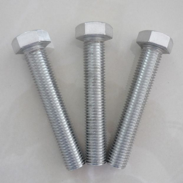 Stainless steel DIN931 933 hex bolt