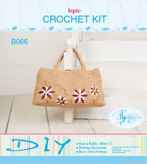 Raffia Crochet Kits---Bag