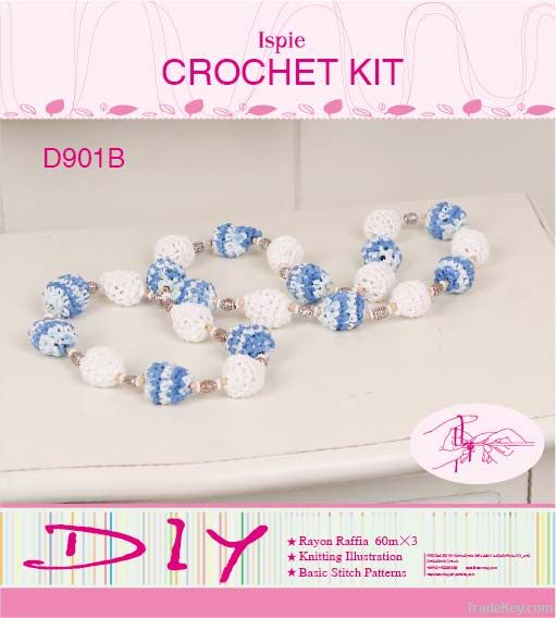 Raffia Crochet Kits---Necklace