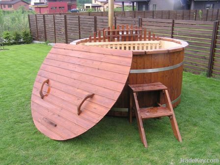 Wooden hot tubs