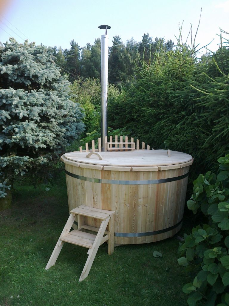 Wooden hot tubs