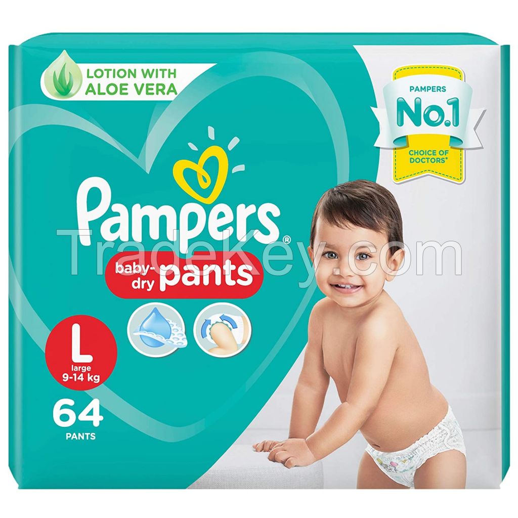 Pampers Swaddlers Disposable, Diapers Size 1 To 5, Available Different Counts in Boxes