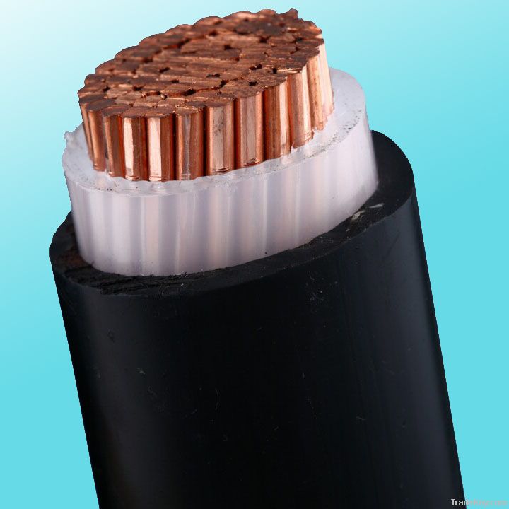 single copper core XLPE Insulated power cable