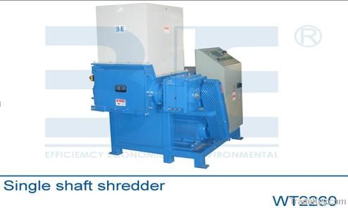 single shaft shredder