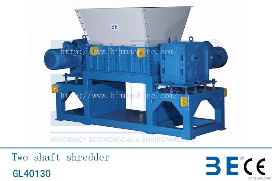 double shaft shredder