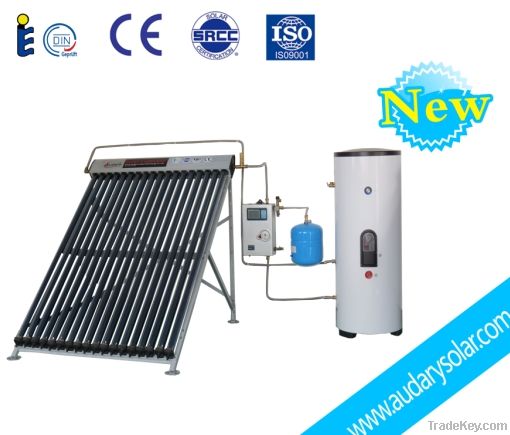 split pressurized solar water heater