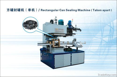 Full Automatic Rectangular Can Sealing Machine