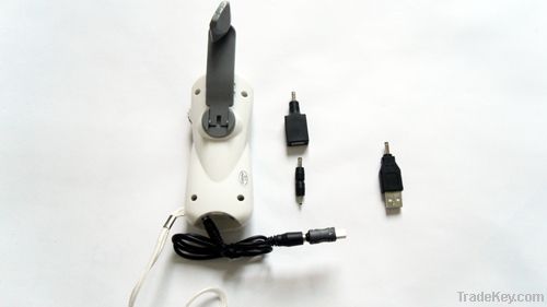hand-winding charge flashlighte radio LT-2002