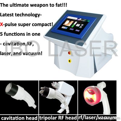 Latest vacuum cavitation rf laser fast slimming machine