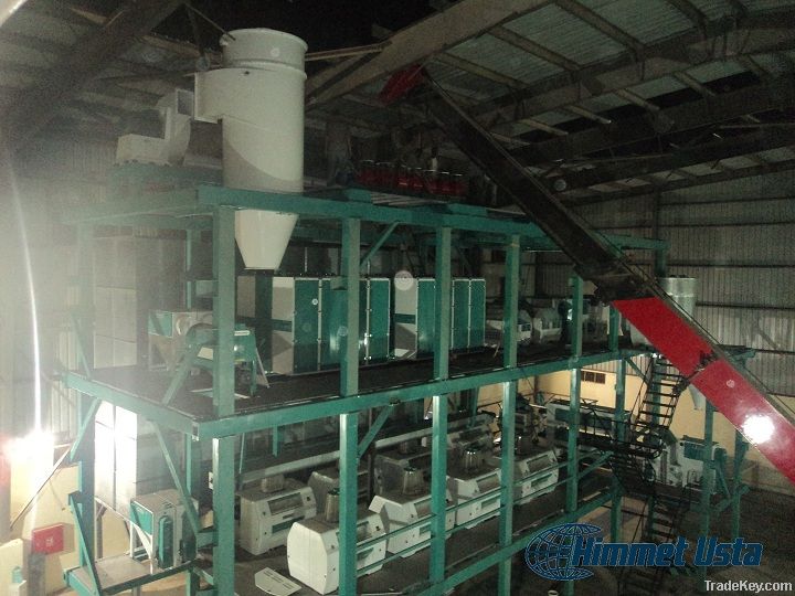 STEEL CONSTRUCTURE FLOUR MILLING LINES