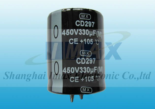 CD297 Series 5000 Hours 105C Snap in aluminum electrolytic capacitor