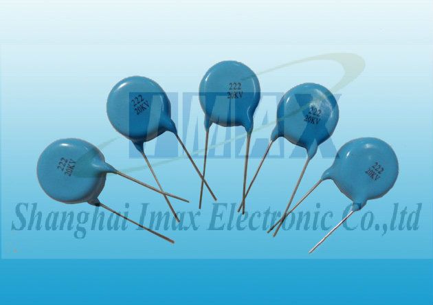 35KV 3000pf high voltage disc capacitor