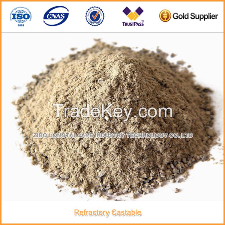 Refractory Insulation Castable For Furnace Linings 