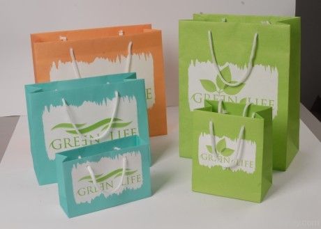 custom Eco-friendly paper shopping bag