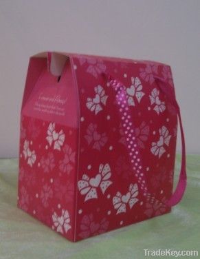 custom colorful printing paper gift bag