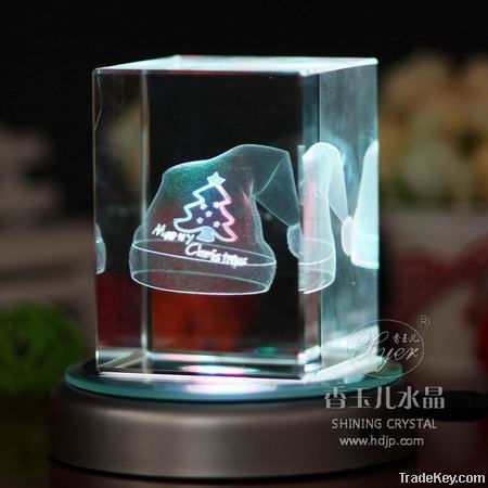 3d laser crystal