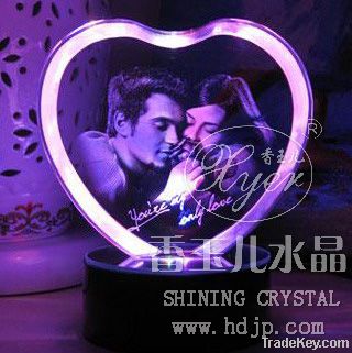 3d laser crystal