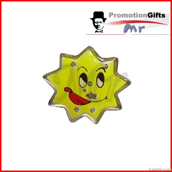 promotional flash badges pins