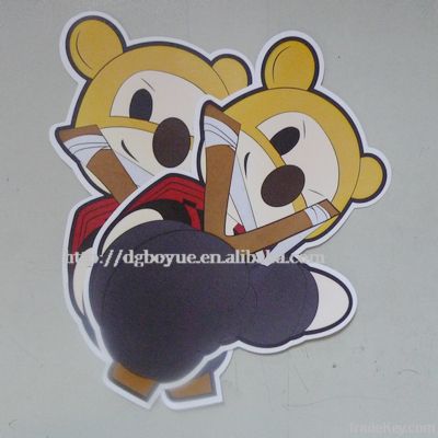 2011 promotional cartoon sticker for Christmas