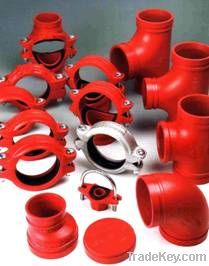 grooved ductile iron pipe fitting
