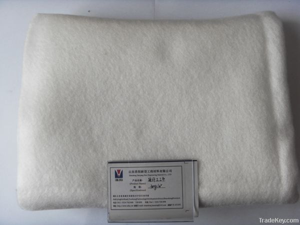 staple fiber nonwoven needle punched geotextile