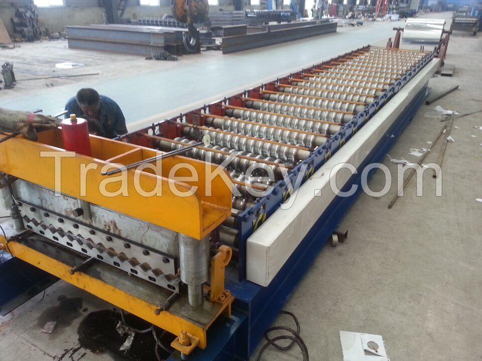 850 Corrugated Tile Roll Forming Machine