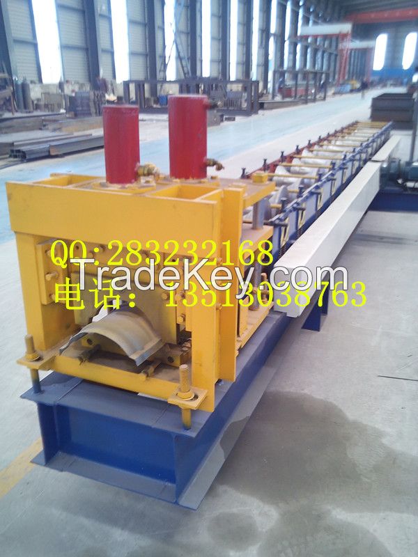 312 Ridge Cap Roll Forming Machine , Cold Roofing Sheet Roll Forming Machine
