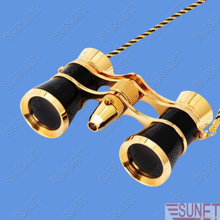 Promotion Deluxe Golden Opera Glasses