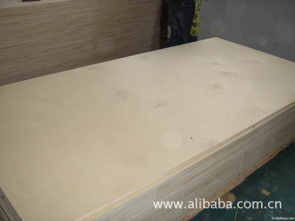 Carb & FSC Certified Furniture Grade Birch Plywood