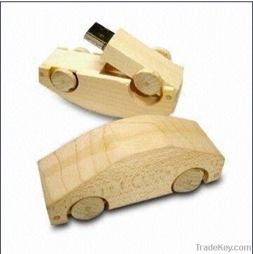Wood car USB Flash disk