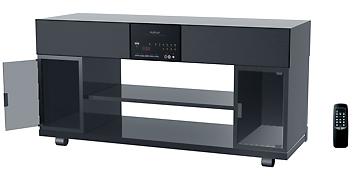 TV STAND WITH BUILT-IN WOOFER