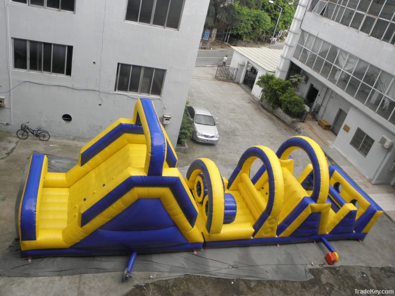 inflatable obstacle course