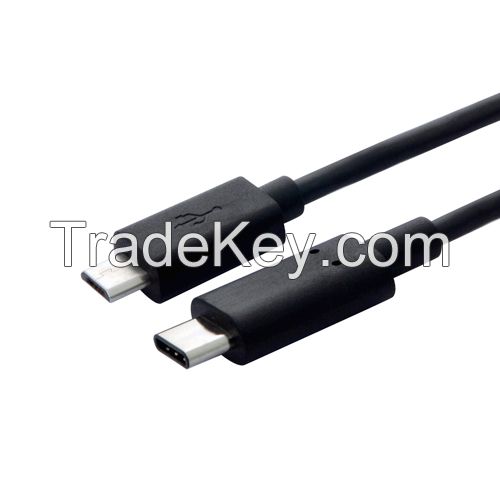 USB 3.1 Type C to Micro USB 2.0 B male cable