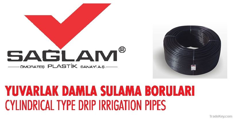Saglam Round Type Drip Irrigation Pipe