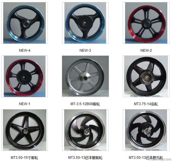 Aluminium Wheels for Motorbikes
