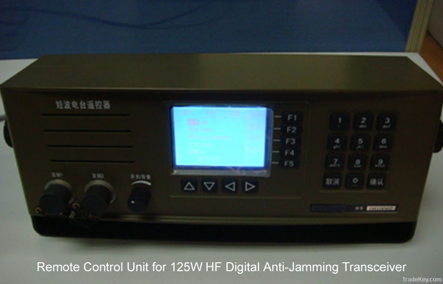 125W HF Digital Anti-Jamming Transceiver