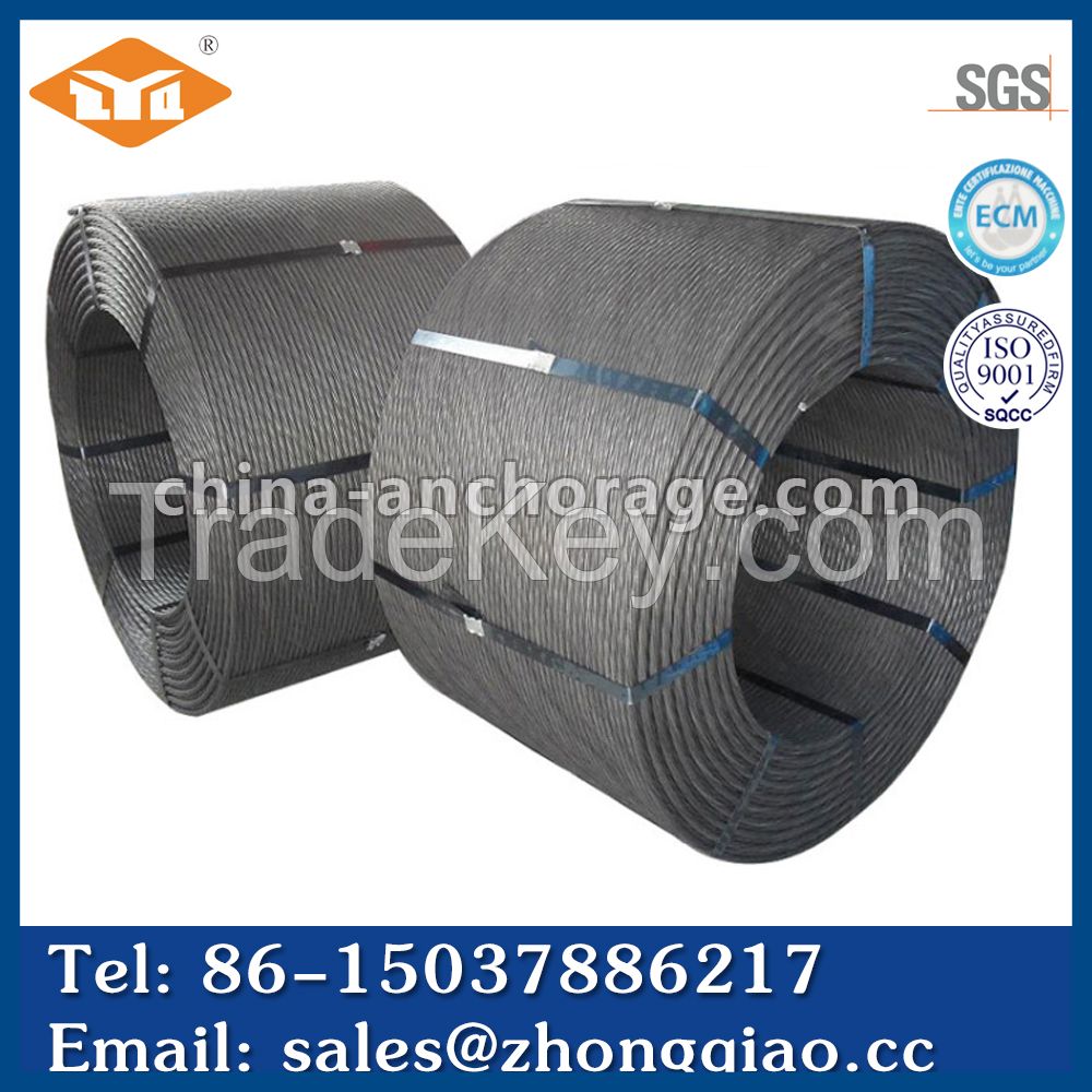 Building Material PC Steel Strand for Bridge Construction