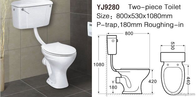 manufacturer supply low price toilet