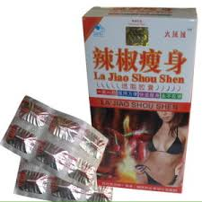 Hot Pepper Slimming Product  La Jiao Shou Shen Diet Pills