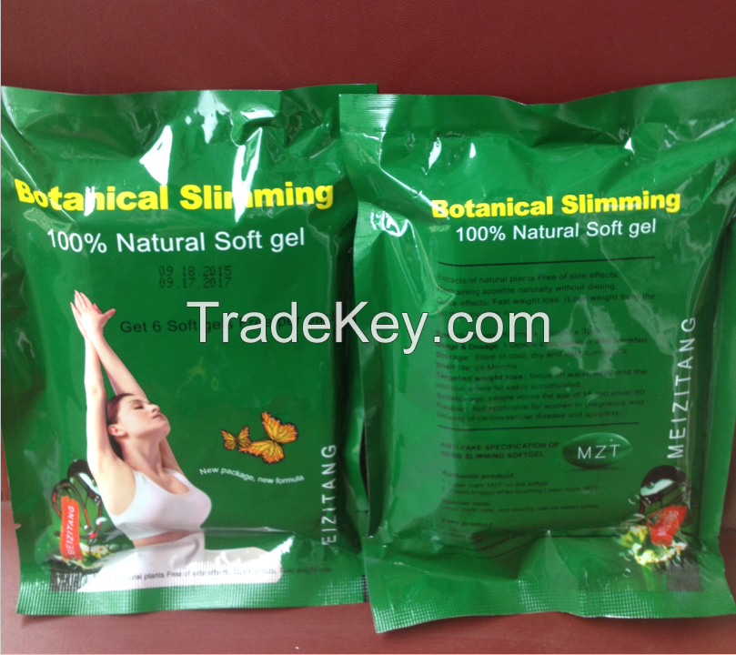 Natural Meizi tang Slimming Softgel, Best MZT botanical slimming caps
