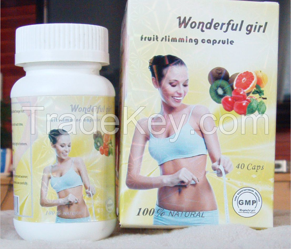 Wonderful Girl Fruit Slimming Weight Loss Capsule