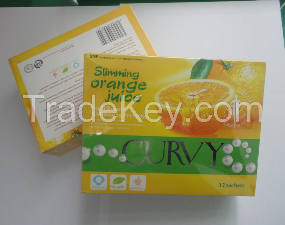 Healthy and Curvy Slimming Orange Juice