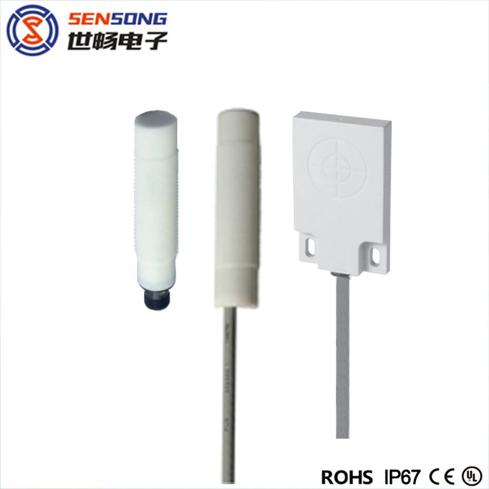 Pfte Body Corrosion-Resistance Capacitive Proximity Level Sensor / Switch